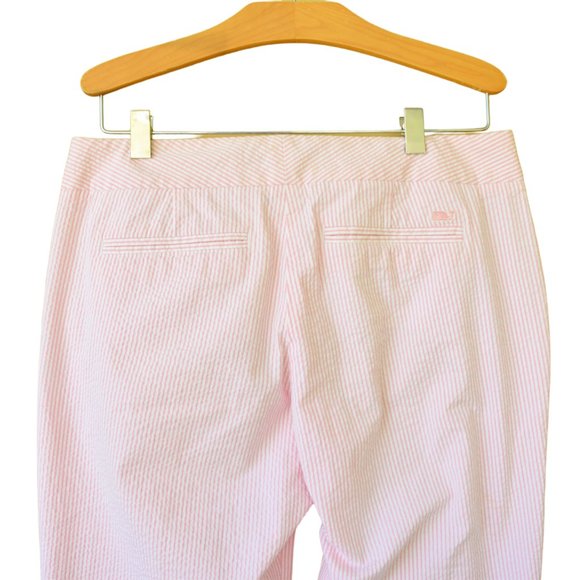 VINEYARD VINES Pink Stripe Seersucker Pants - Picture 5 of 8